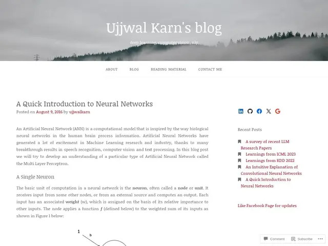 Preview of A Quick Introduction to Neural Networks