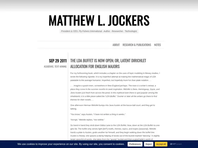 Preview of The LDA Buffet - Intuitive Explanation