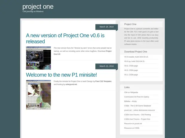 Preview of project one