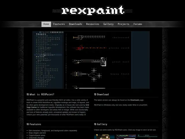 Preview of REXPaint
