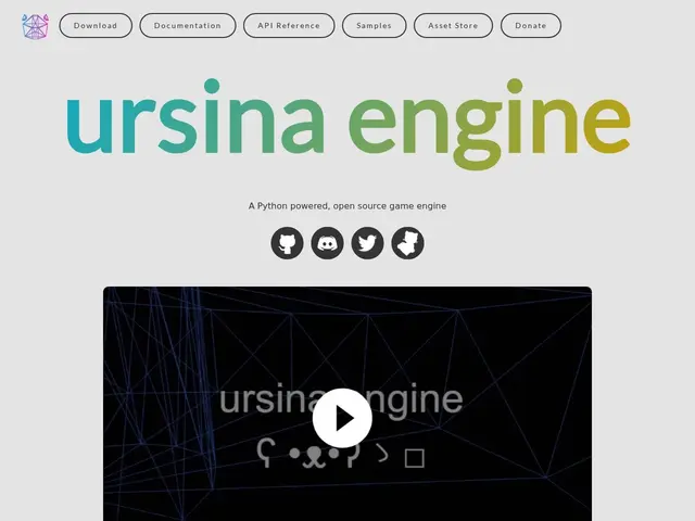 Preview of ursina