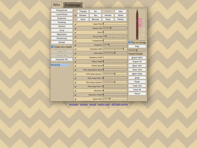 Preview of Bfxr