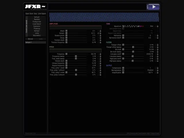 Preview of jfxr