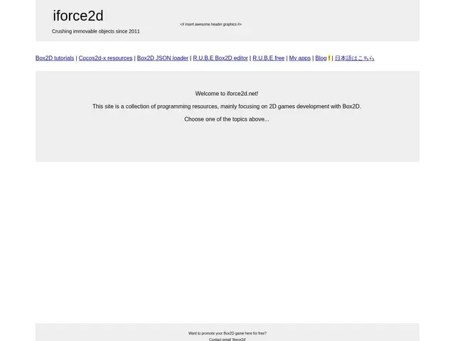 Preview of iforce2d