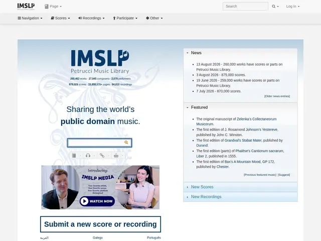 Preview of IMSLP