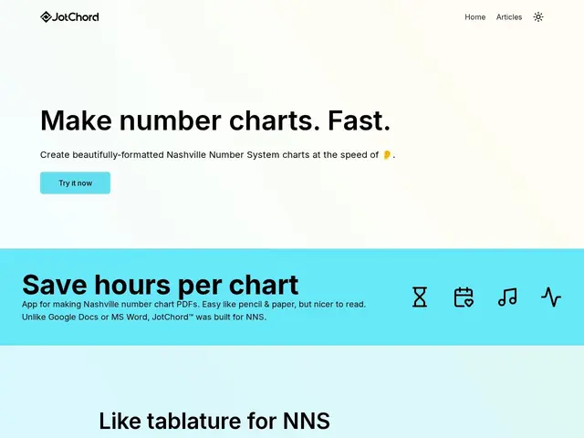Preview of JotChord