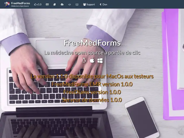 Preview of FreeMedForms EMR