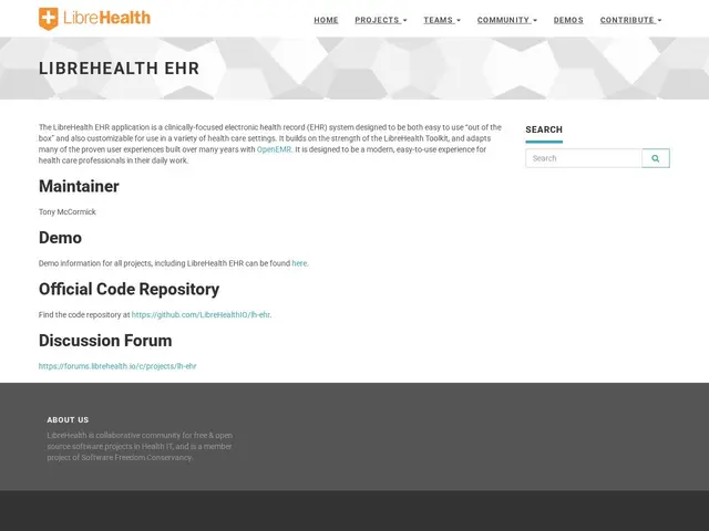 Preview of LibreHealth EHR