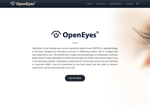 Preview of OpenEyes
