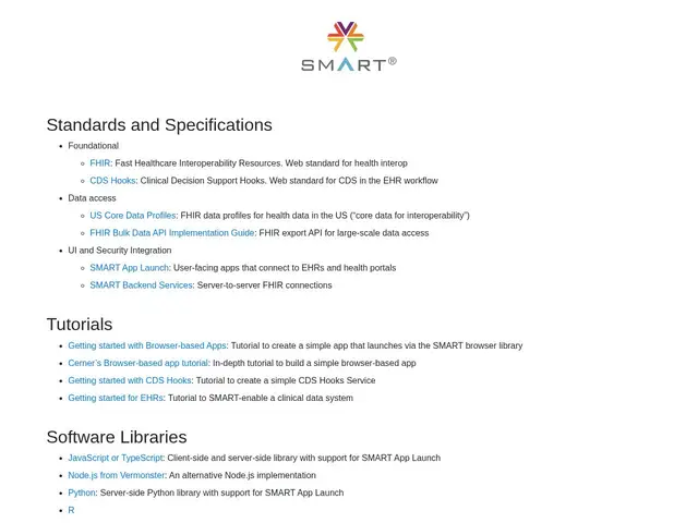 Preview of SMART on FHIR