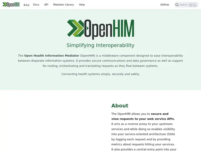 Preview of OpenHIM