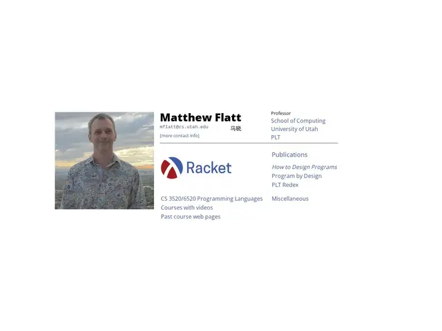 Preview of Professor Matthew Flatt