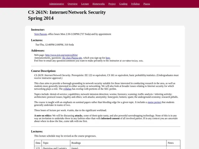 Preview of CS 261