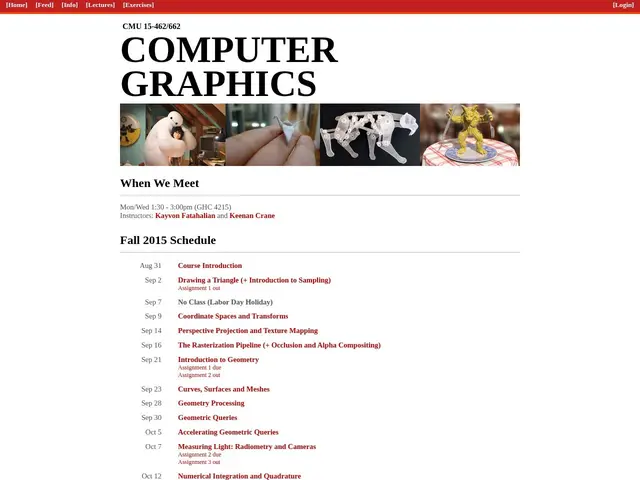 Preview of CMU 462