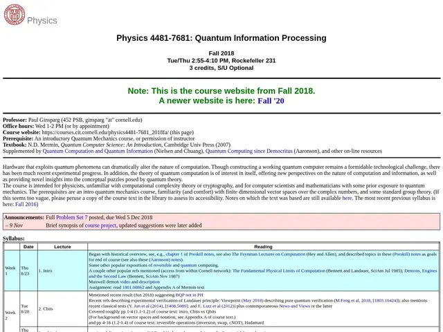 Preview of CS 4812