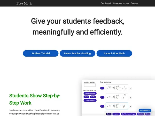 Preview of Free Math