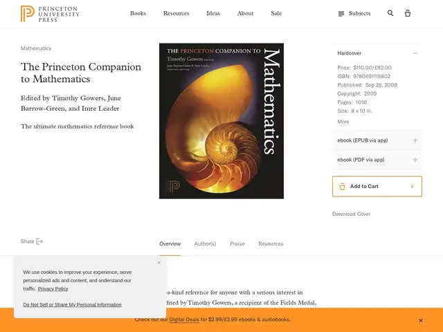 Preview of The Princeton Companion to Mathematics