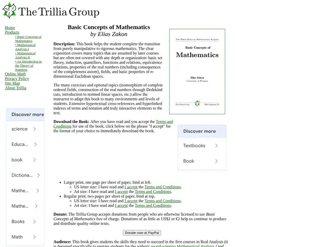 Preview of Basic Concepts of Mathematics