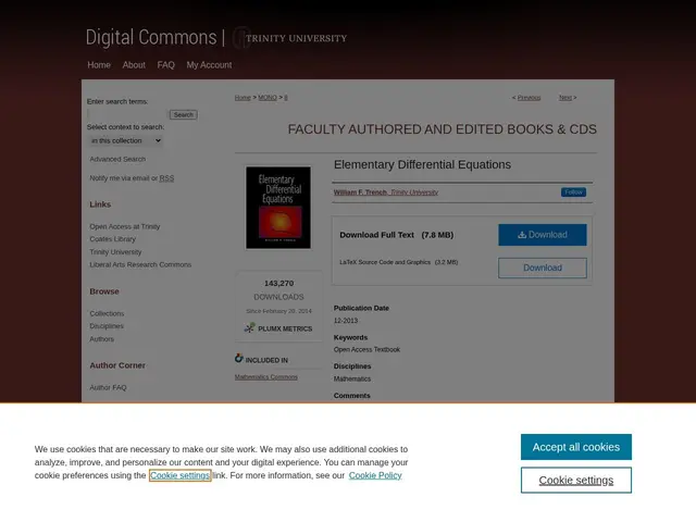 Preview of Elementary Differential Equations
