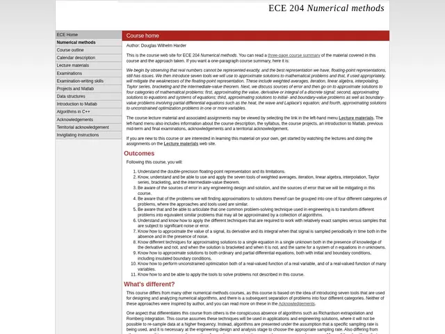 Preview of Numerical Analysis for Engineers
