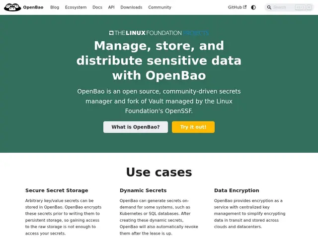 Preview of OpenBao