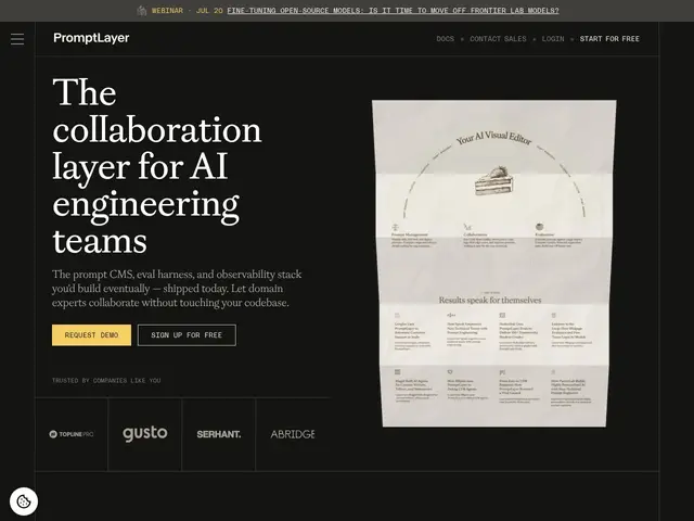 Preview of PromptLayer