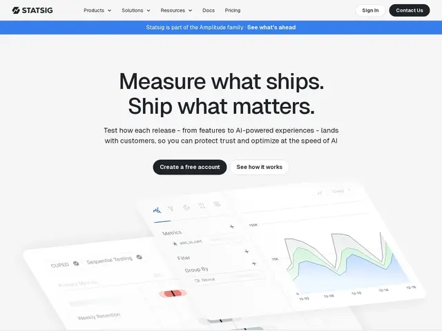 Preview of Statsig