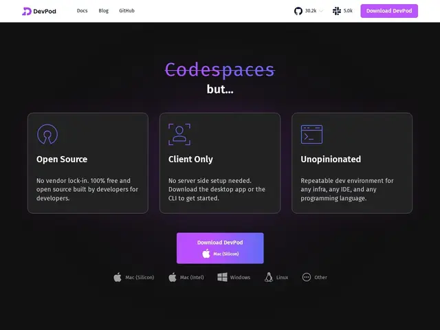 Preview of DevPod
