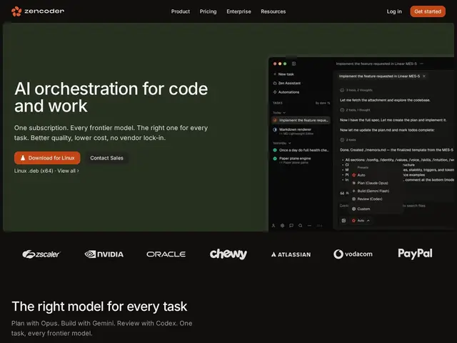 Preview of Zencoder
