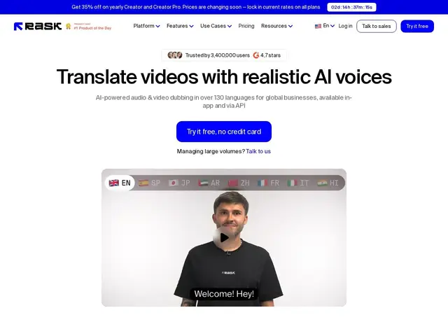 Preview of Rask AI