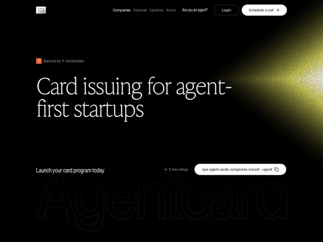 Preview of Agentcard