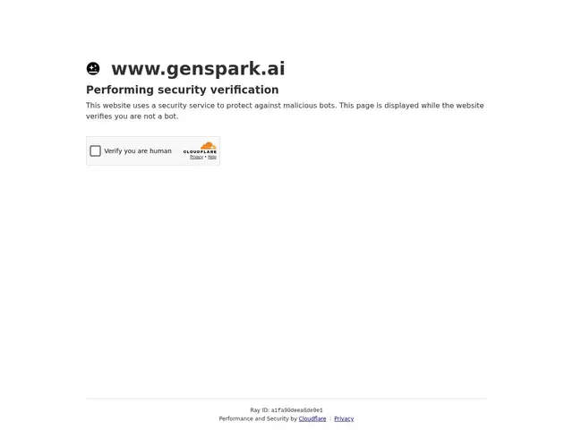 Preview of Genspark