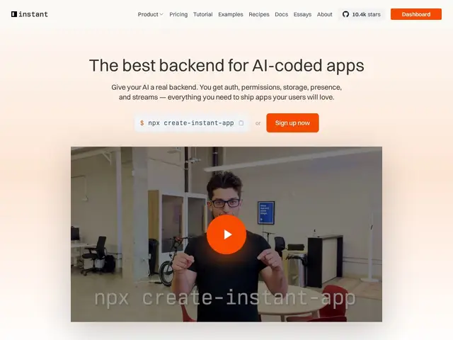 Preview of InstantDB