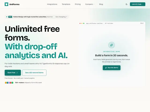 Preview of AntForms