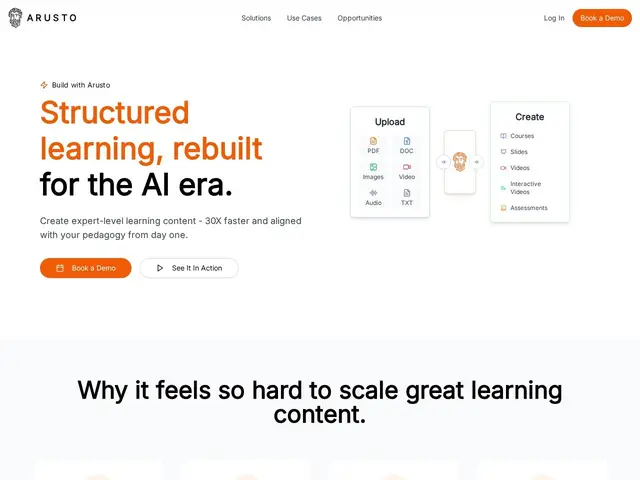 Preview of Arusto AI