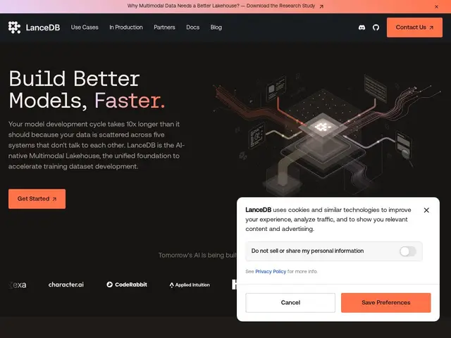 Preview of LanceDB