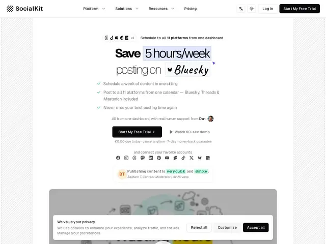 Preview of SocialKit