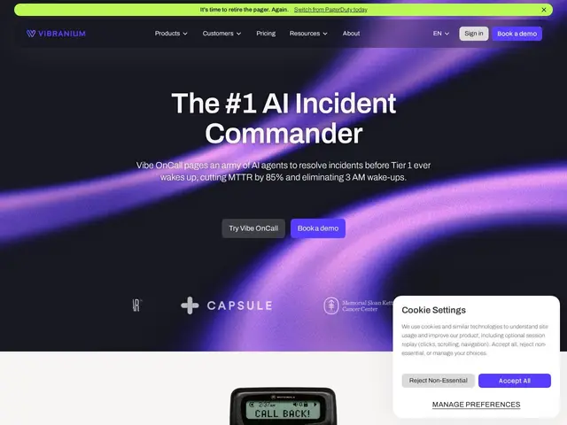 Preview of Vibe OnCall