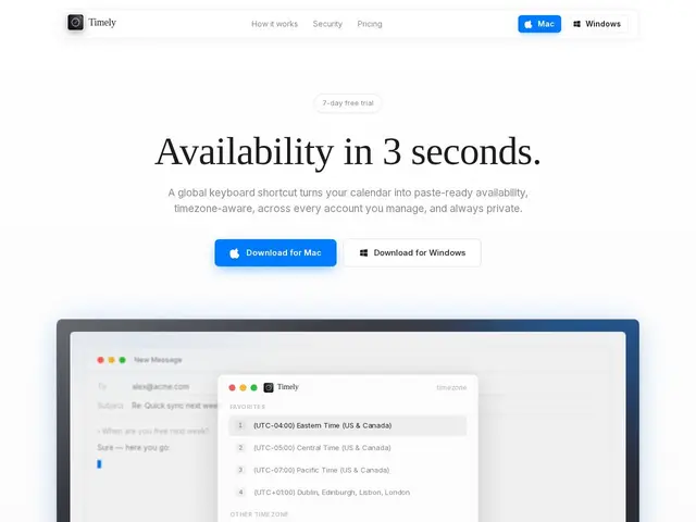 Preview of Timely