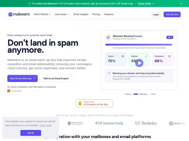 Preview of Mailwarm