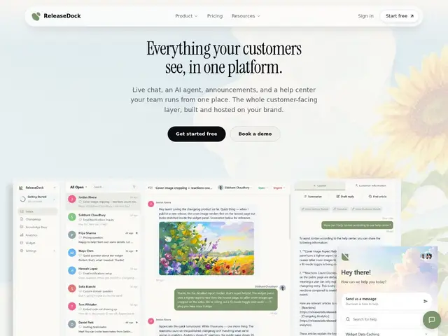 Preview of ReleaseDock