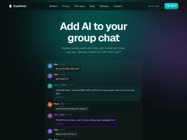 Preview of SquidHub
