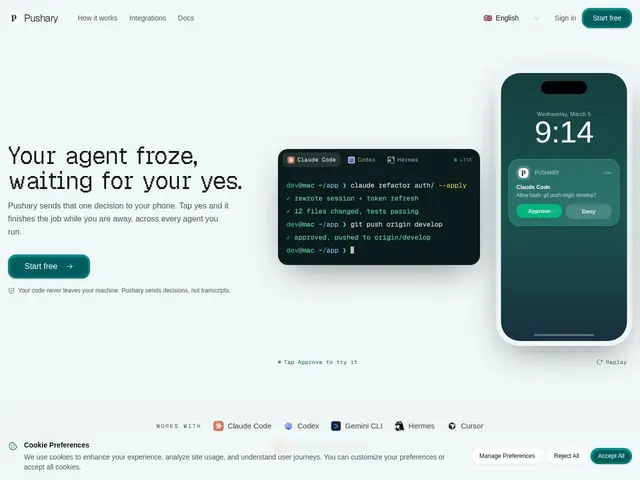 Preview of Pushary