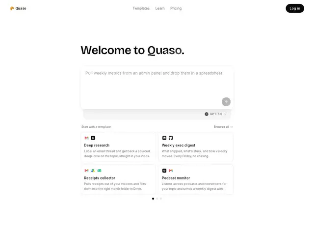 Preview of Quaso