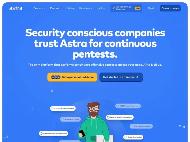 Preview of Astra Security