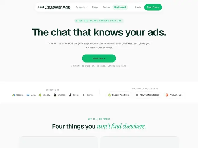 Preview of ChatWithAds
