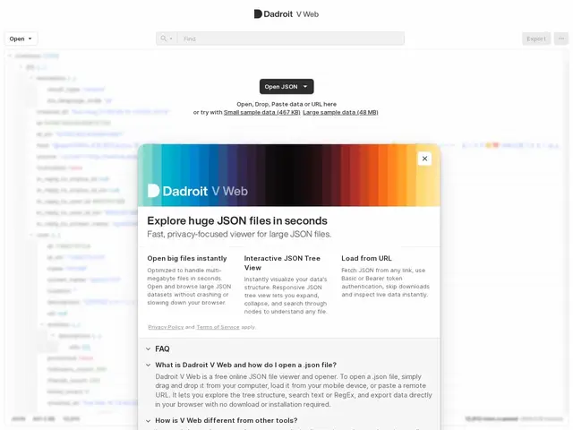 Preview of Dadroit V Web