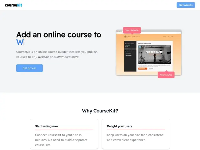 Preview of CourseKit
