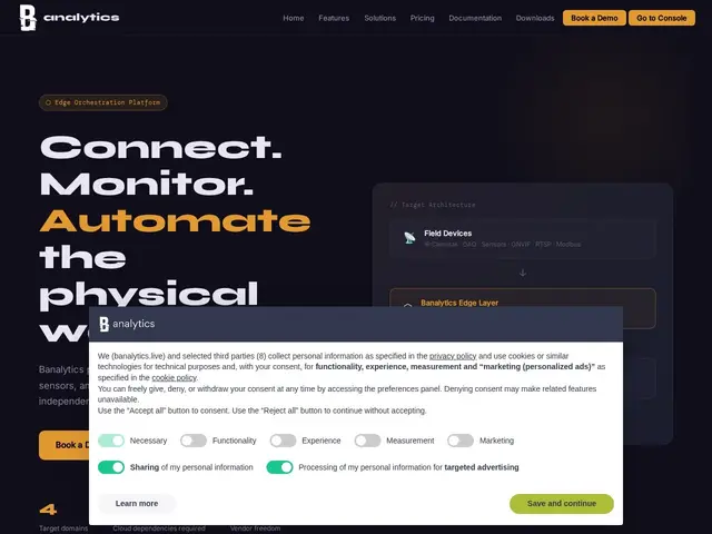 Preview of Banalytics
