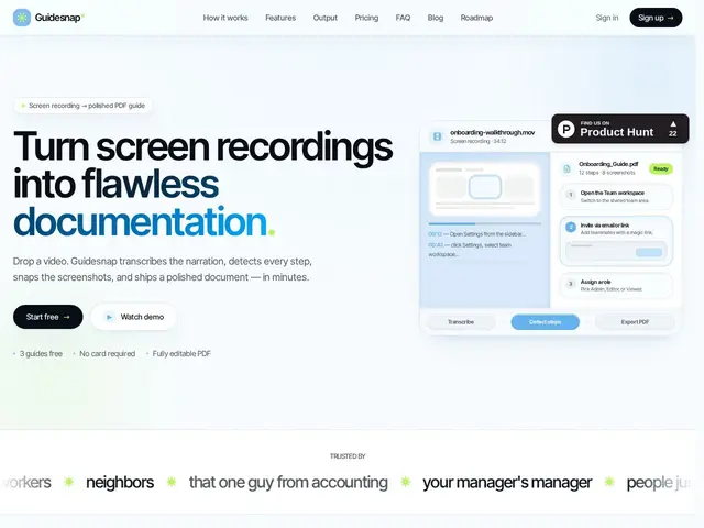 Preview of Guidesnap